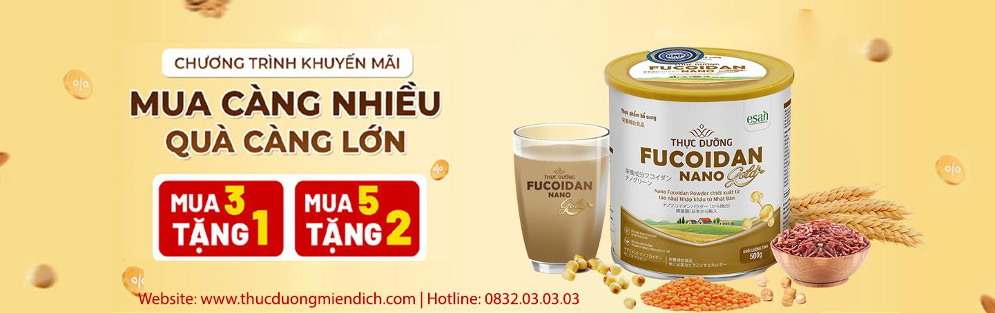 Thực dưỡng Fucoidan Nano Gold